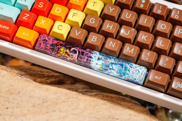 Alakazam Mewtwo Gyarados Blastoise Artisan Spacebar Keycap