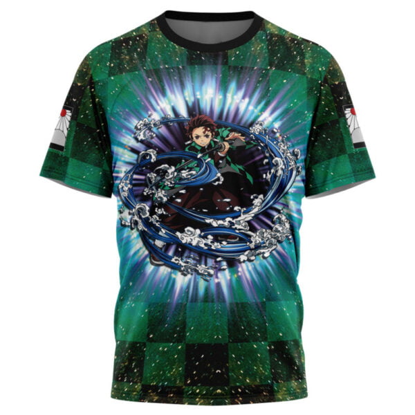 Anime Astral Aura Tanjiro Demon Slayer Tshirt