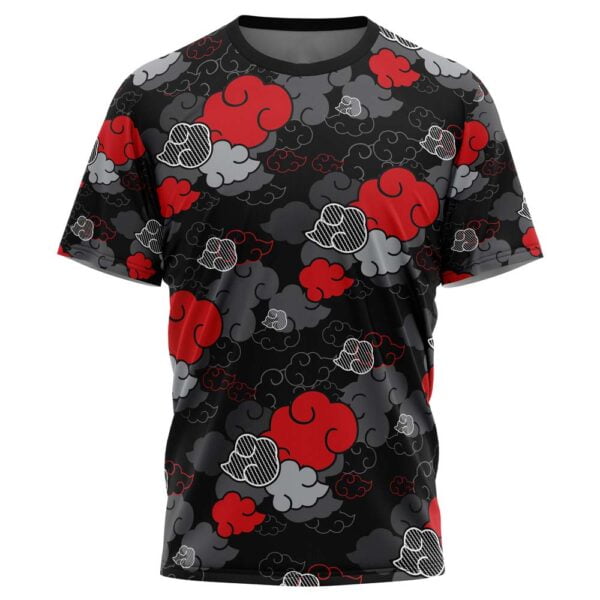 Anime Black Aloha Akatsuki Naruto Tshirt Anime