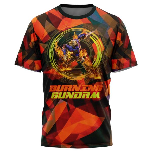 Burning Gundam Tshirt