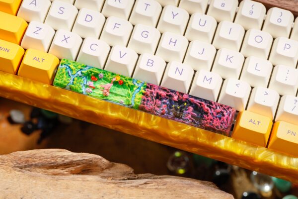 Espeon Umbreon Artisan Spacebar Keycap