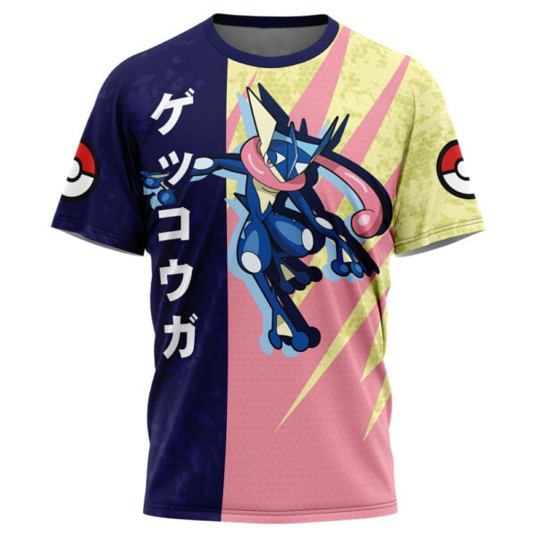 Greninja Attack Pokemon T Shirt