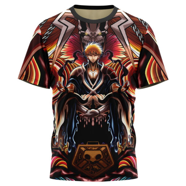 New Ichigo True Shikai Bleach Tshirt Anime