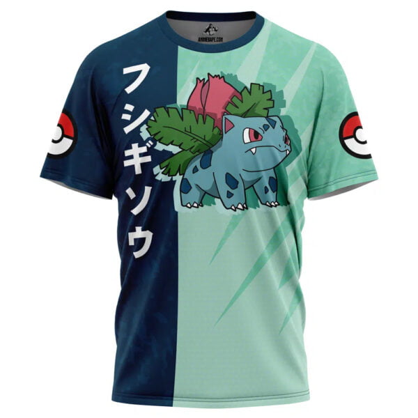 Ivysaur Attack Pokemon T Shirt