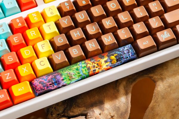 Kangaskhan Gengar Pikachu Charmander Artisan Spacebar Keycap