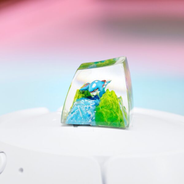 Kyogre Pokemon Artisan Keycap