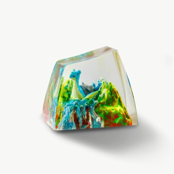 Lapras Pokemon Artisan Keycap