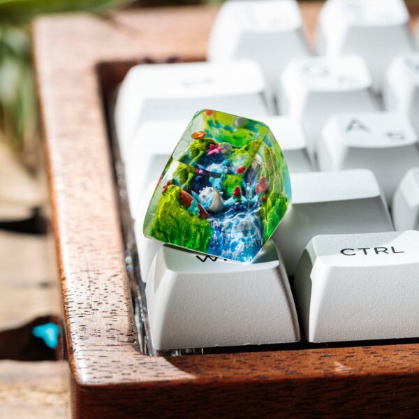 Lapras Pokemon Artisan Keycap