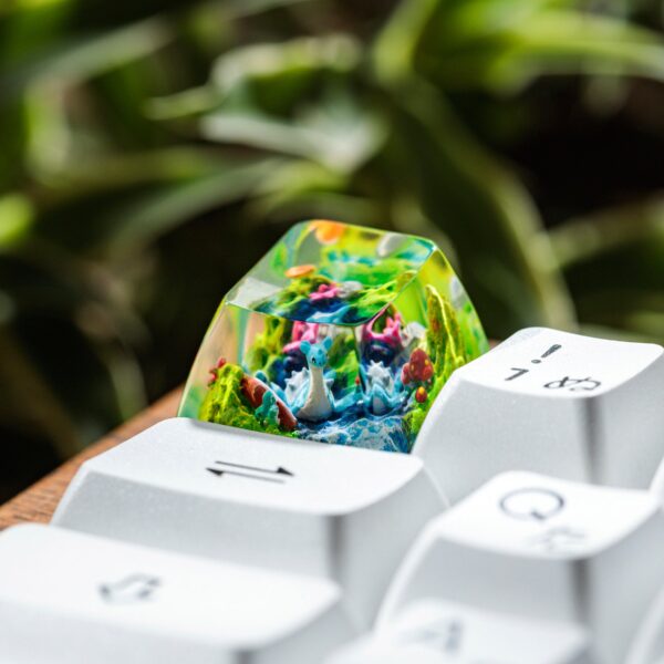 Lapras Pokemon Artisan Keycap