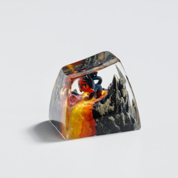 Litten Pokemon Artisan Keycap