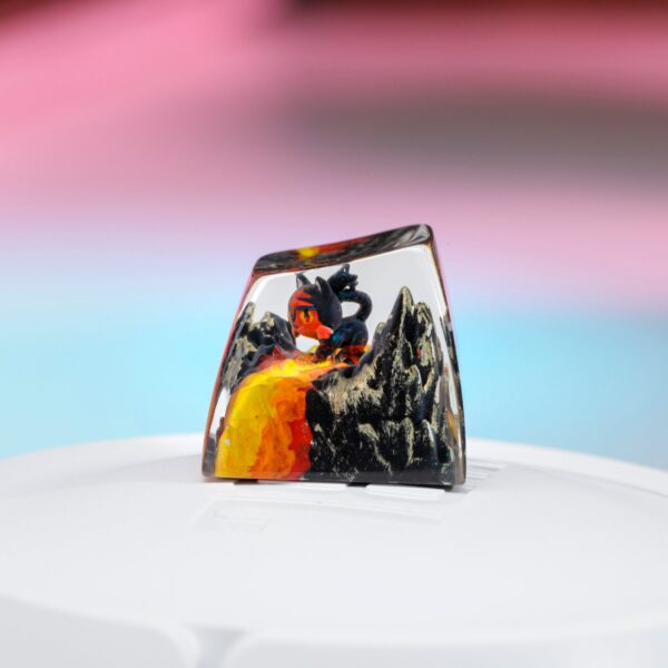 Litten Pokemon Artisan Keycap