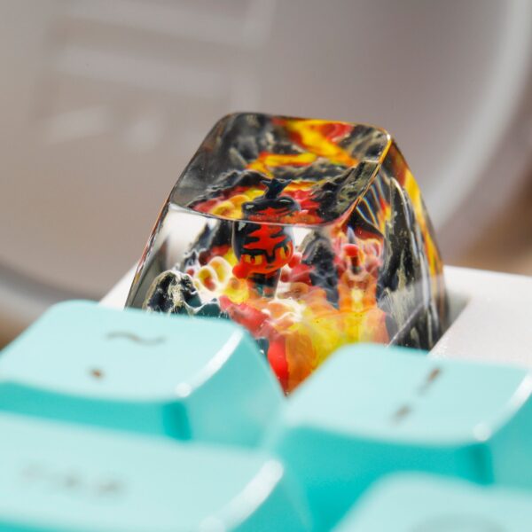 Litten Pokemon Artisan Keycap