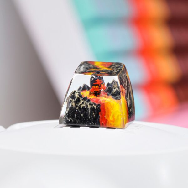 Litten Pokemon Artisan Keycap