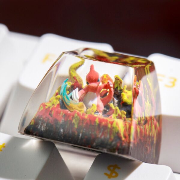 Lizardo Pokemon Artisan Keycap