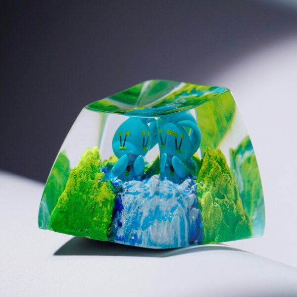 Manaphy Pokemon Artisan Keycap