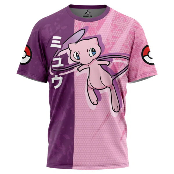 Mew Attack Pokemon T Shirt