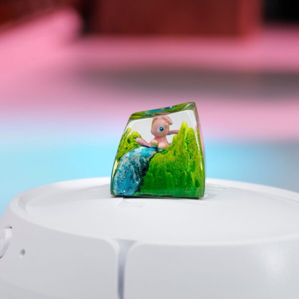 Mew Pokemon Artisan Keycap