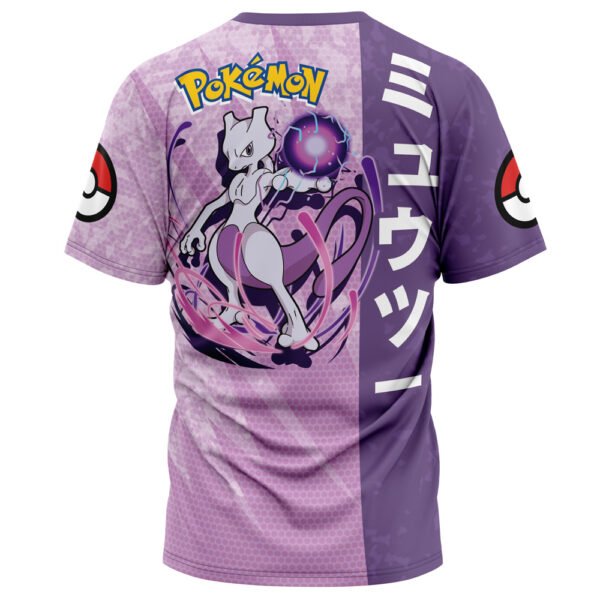 Mewtwo Attack Pokemon T Shirt