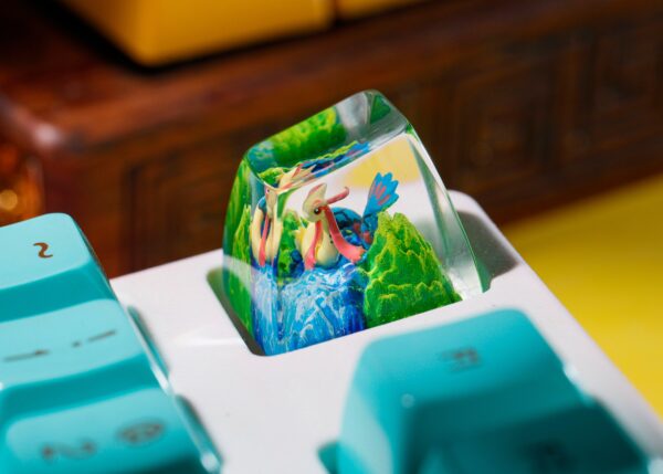 Milotic Pokemon Artisan Keycap