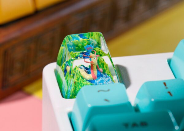 Milotic Pokemon Artisan Keycap