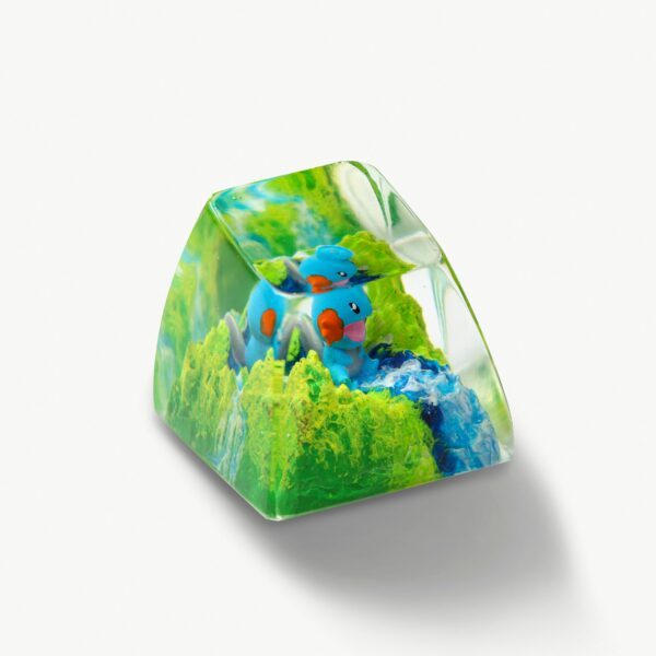 Mudkip Pokemon Artisan Keycap