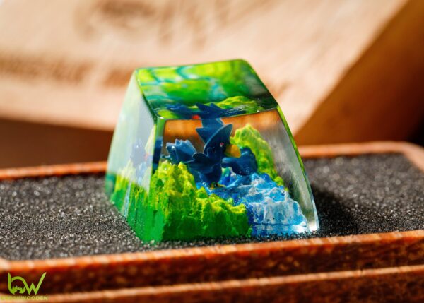 Murkrow Pokemon Artisan Keycap