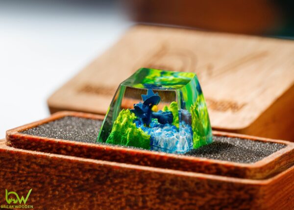 Murkrow Pokemon Artisan Keycap