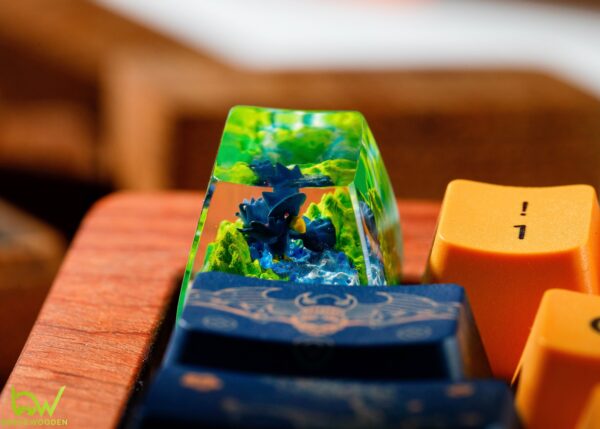 Murkrow Pokemon Artisan Keycap