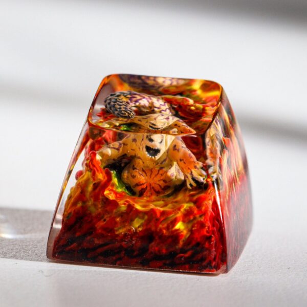 Anime One Tail Shukaku Naruto Artisan Keycap Anime