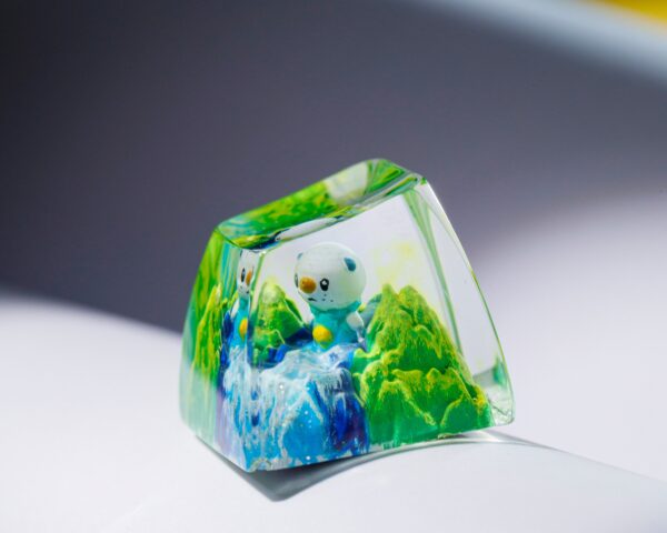 Oshawott Pokemon Artisan Keycap