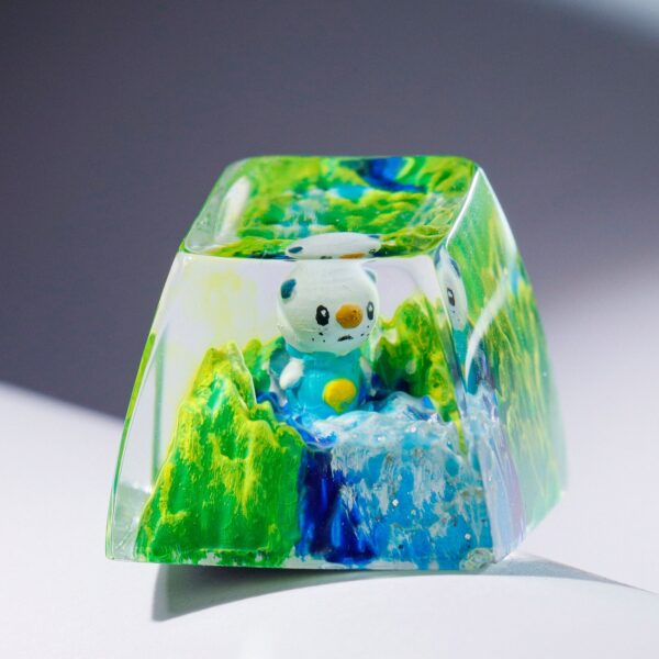 Oshawott Pokemon Artisan Keycap