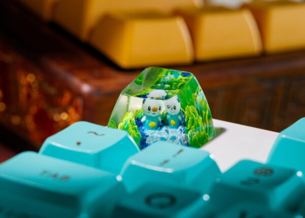 Oshawott Pokemon Artisan Keycap