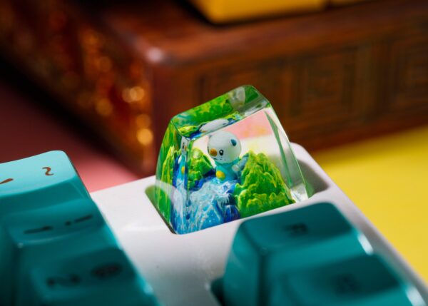 Oshawott Pokemon Artisan Keycap