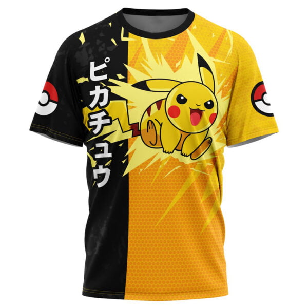 Pikachu Attack Pokemon T Shirt