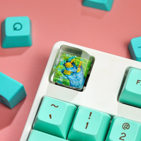 Pikachu Pokemon Artisan Keycap