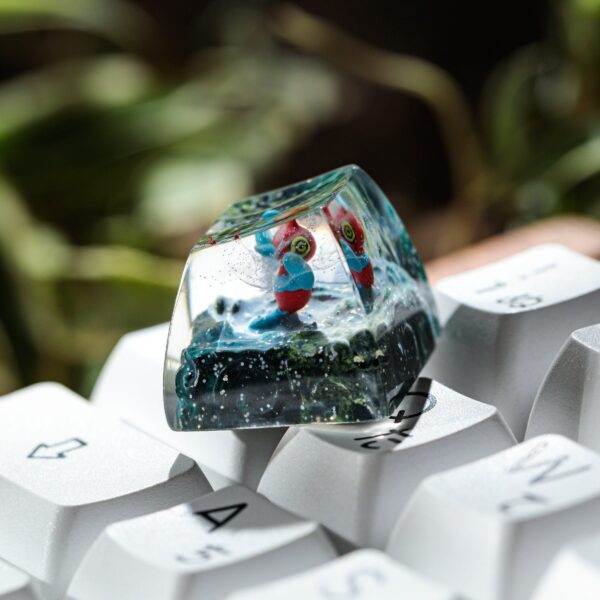 Porygon Z Pokemon Artisan Keycap