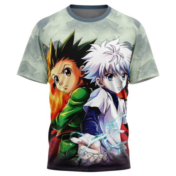 Anime Power Duo Gon Killua Hunter X Hunter Tshirt