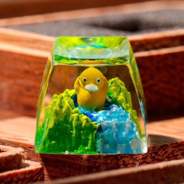 Psyduck Pokemon Artisan Keycap