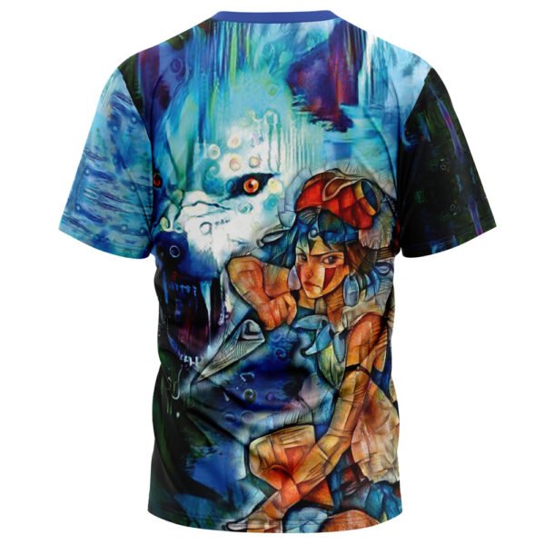 Raging Princess Mononoke Studio Ghibli Tshirt