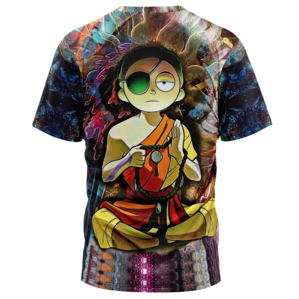 Rick And Morty Trippy Enlightened Morty Tshirt