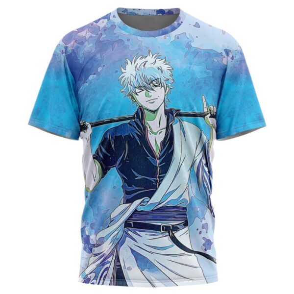 Anime Sakata Gintoki Gintama Tshirt