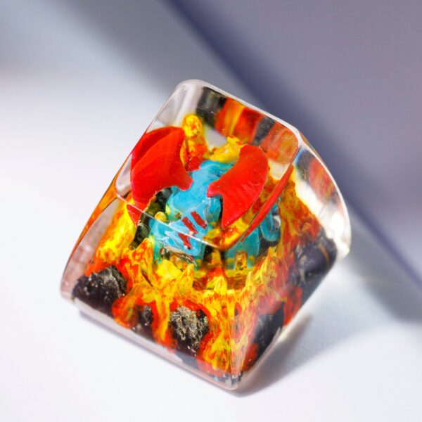 Salamence Pokemon Artisan Keycap