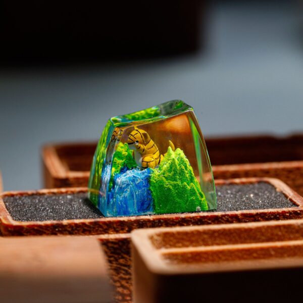 Sandshrew Pokemon Artisan Keycap