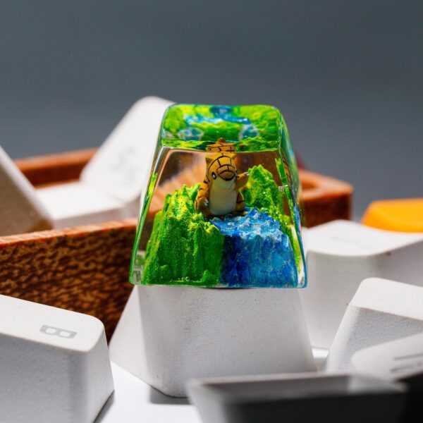 Sandshrew Pokemon Artisan Keycap