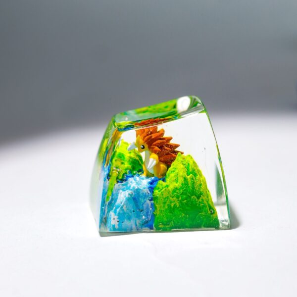 Sandslash Pokemon Artisan Keycap