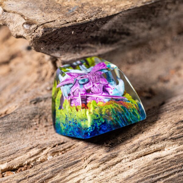 Anime Sasuke Susanoo Artisan Keycap