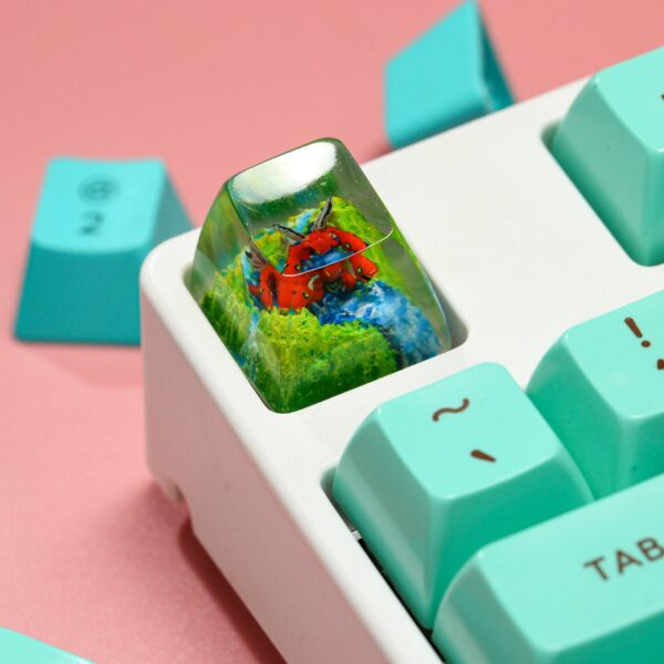 Scizor Pokemon Artisan Keycap