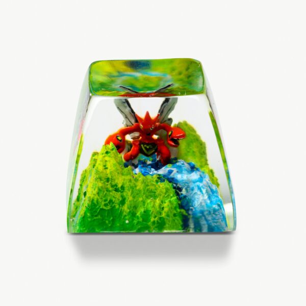 Scizor Pokemon Artisan Keycap