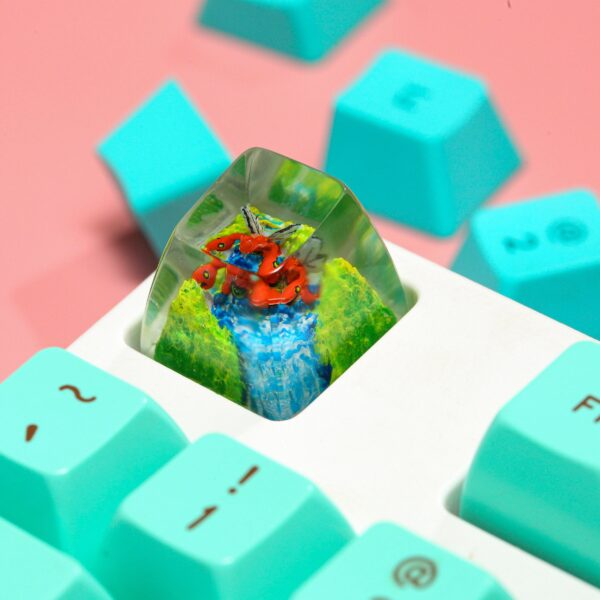 Scizor Pokemon Artisan Keycap