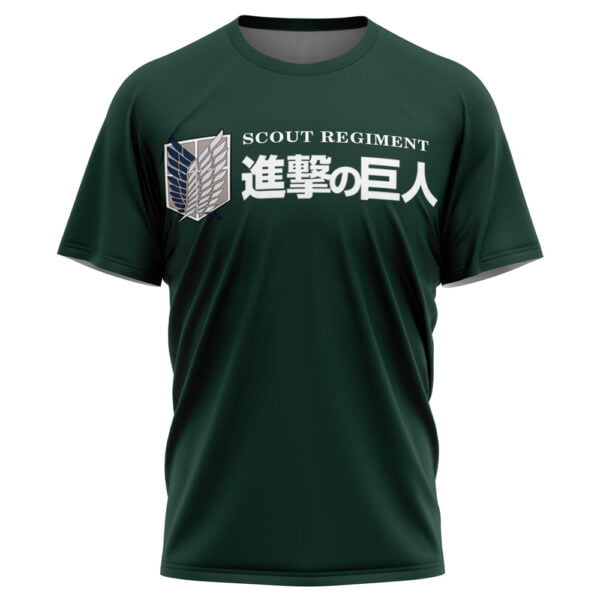 Anime Scouting Regiment Attack On Titan Tshirt